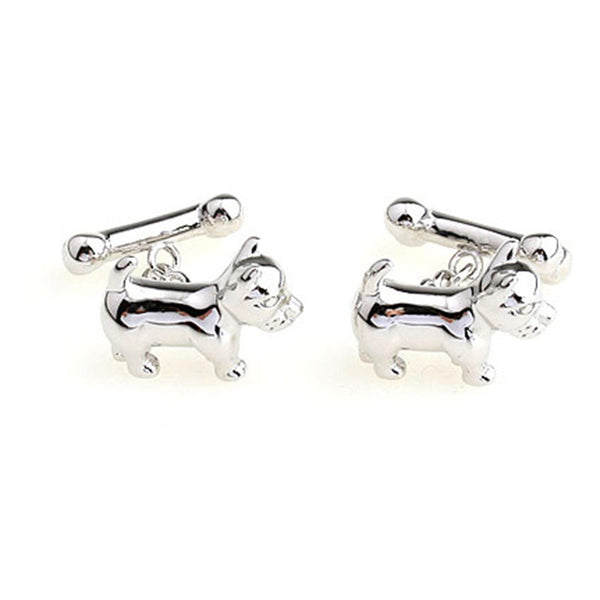 Animals Plants Plain Colour Metal Cufflinks