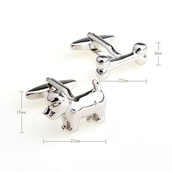 Animals Plants Plain Colour Metal Cufflinks