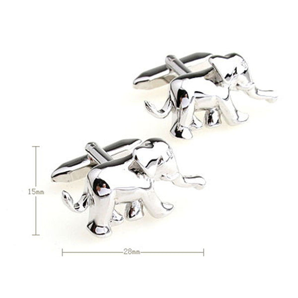 Animals Plants Plain Colour Metal Cufflinks