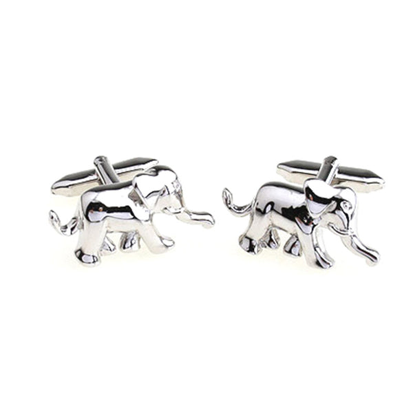 Animals Plants Plain Colour Metal Cufflinks