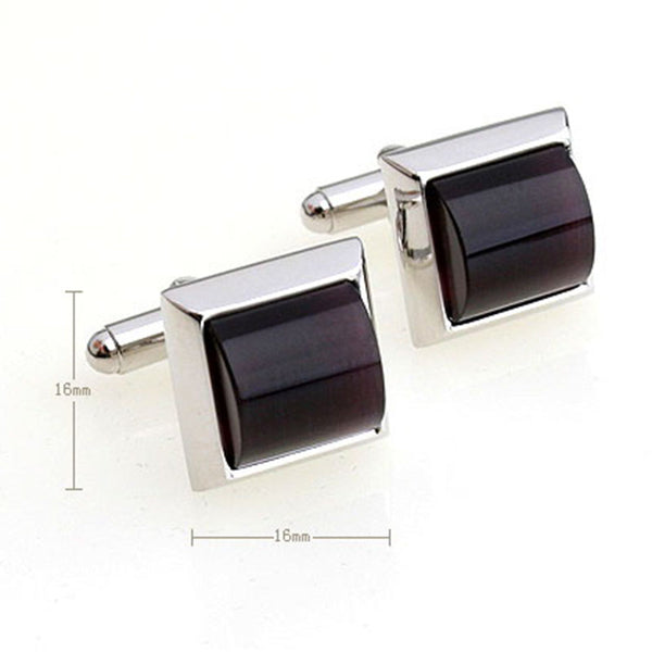 Cateye Glass Cufflinks