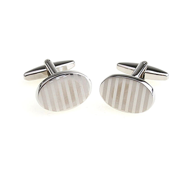 Plain Colour Metal Cufflinks