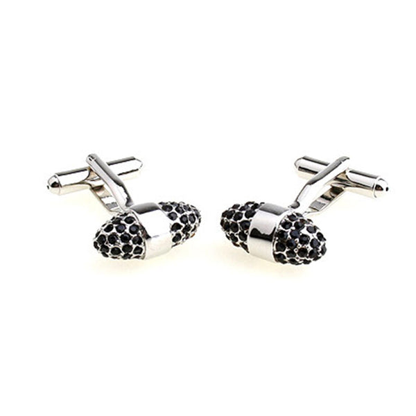 Crystal Zircon Cufflinks