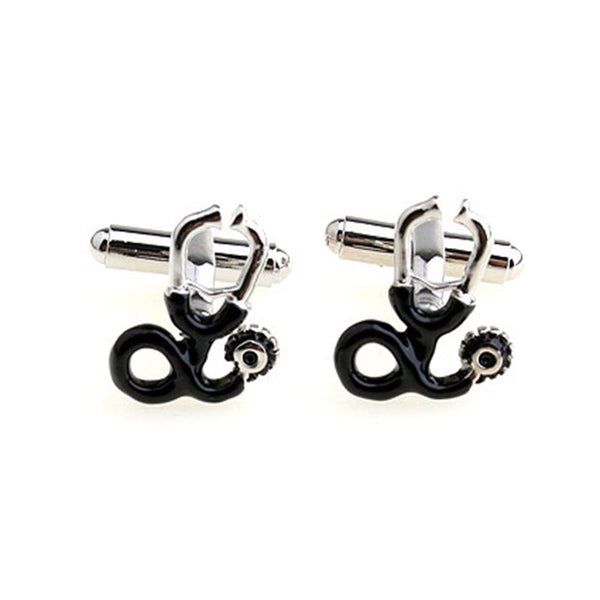 Military Tools Enamel Dropping Glue Cufflinks