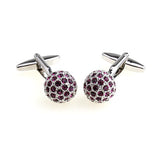 Crystal Zircon Cufflinks