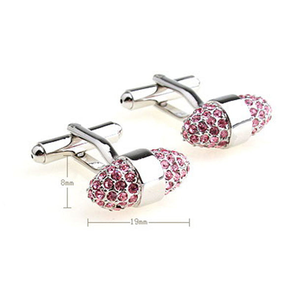 Crystal Zircon Cufflinks