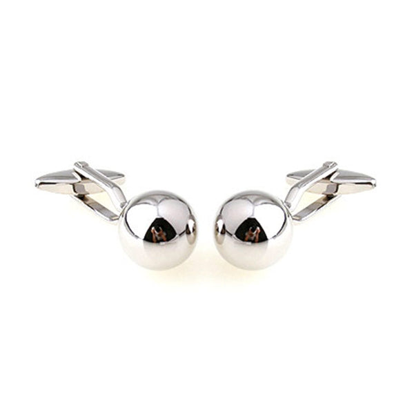 Plain Colour Metal Cufflinks