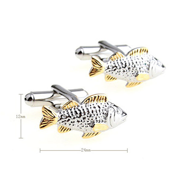 Animals Plants Plain Colour Metal Cufflinks