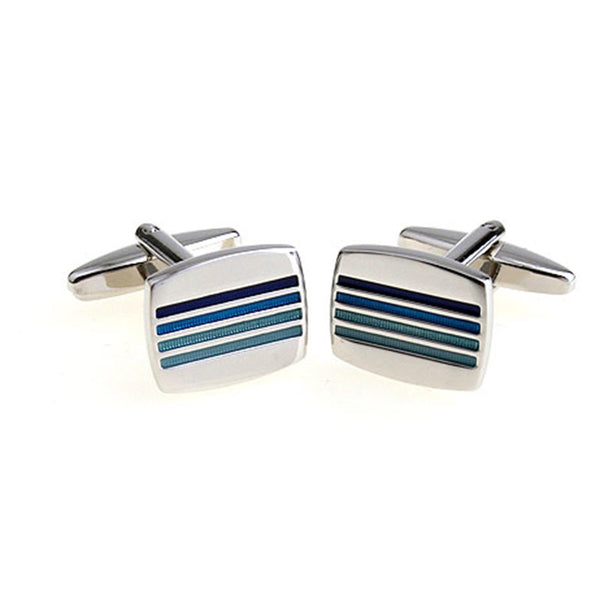 Enamel Dropping Glue Cufflinks