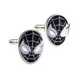 Interesting Skull Enamel Dropping Glue Cufflinks