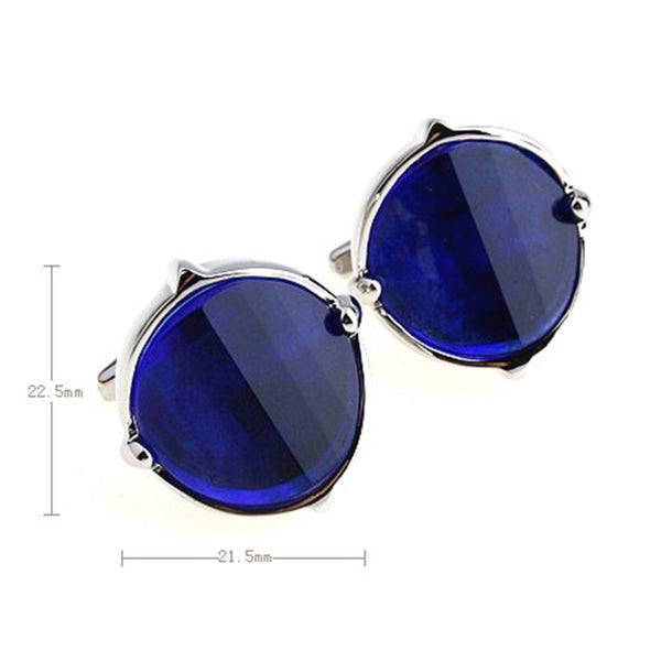 Cateye Glass Cufflinks