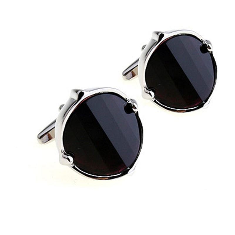 Cateye Glass Cufflinks