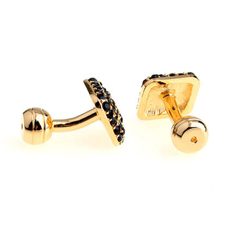 Crystal Zircon Cufflinks