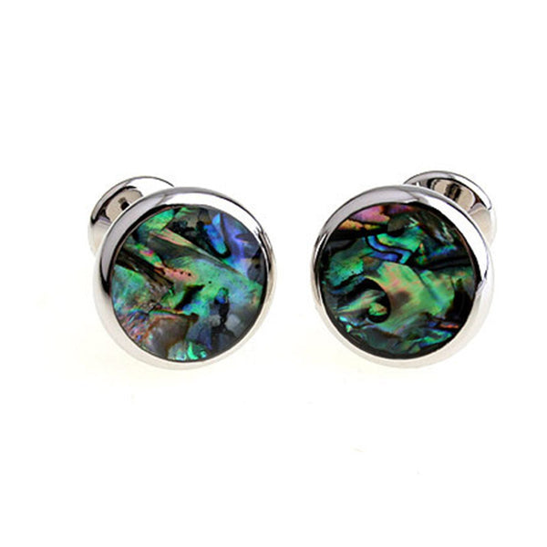 Enamel Dropping Glue Cufflinks