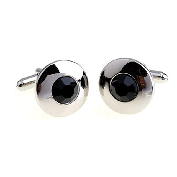 Crystal Zircon Cufflinks