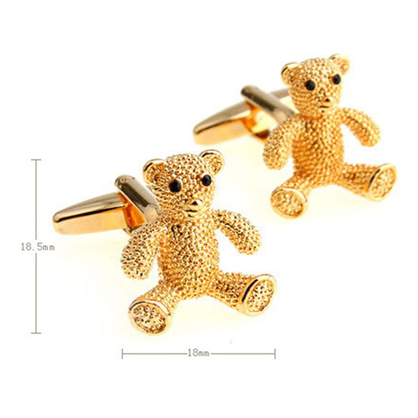 Animals Plants Plain Colour Metal Cufflinks