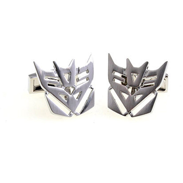 Interesting Skull Plain Colour Metal Cufflinks