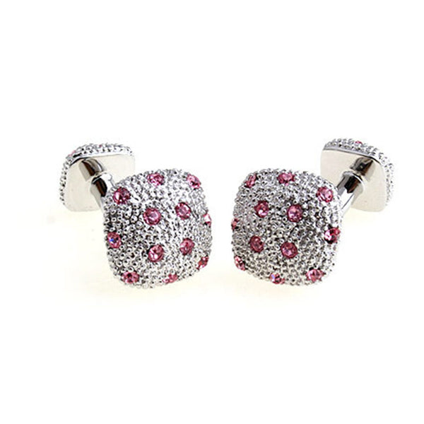 Crystal Zircon Cufflinks