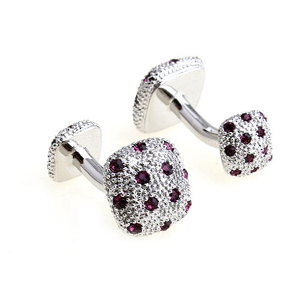 Crystal Zircon Cufflinks