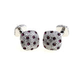 Crystal Zircon Cufflinks