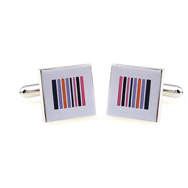 Enamel Dropping Glue Cufflinks