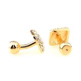 Crystal Zircon Cufflinks