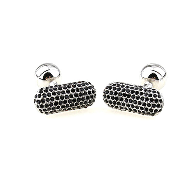 Crystal Zircon Cufflinks