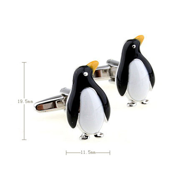 Animals Plants Enamel Dropping Glue Cufflinks