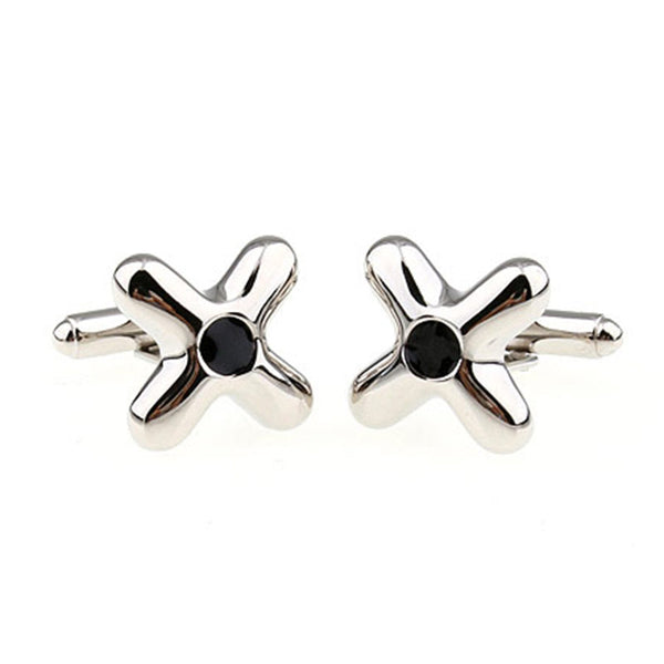 Enamel Dropping Glue Cufflinks