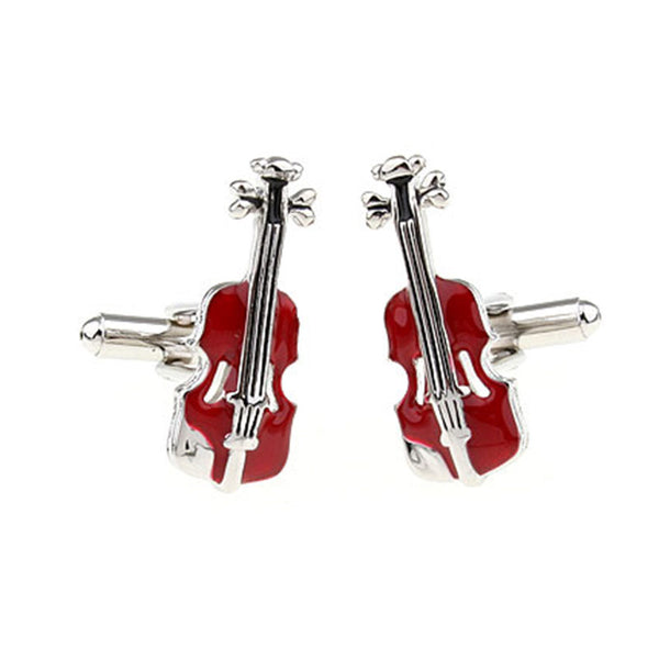 National Flag Music Enamel Dropping Glue Cufflinks