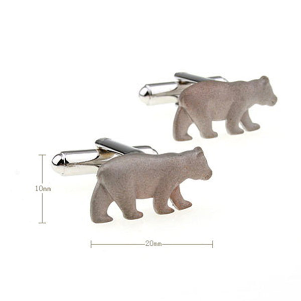 Animals Plants Plain Colour Metal Cufflinks