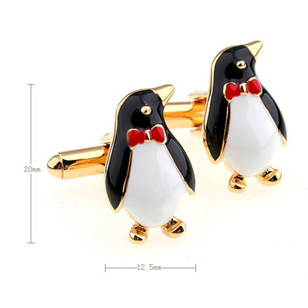 Animals Plants Enamel Dropping Glue Cufflinks