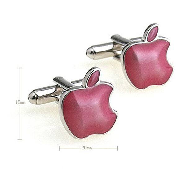 Vegetable Fruit Enamel Dropping Glue Cufflinks