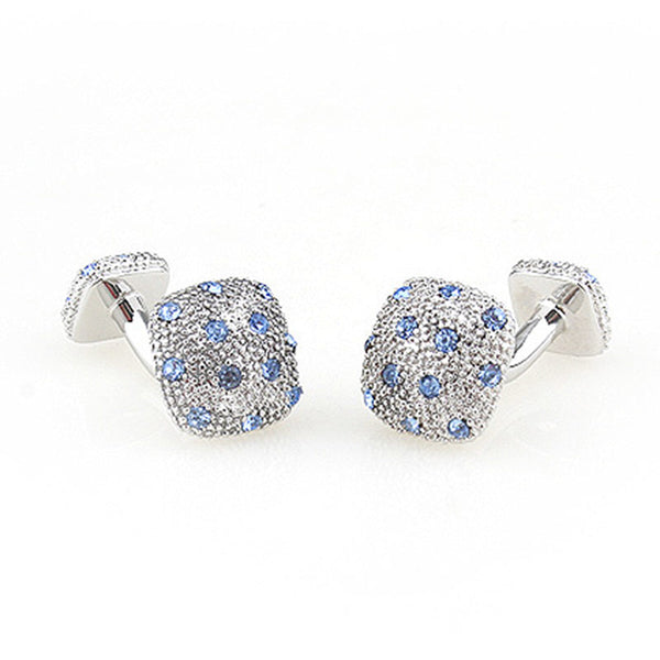 Crystal Zircon Cufflinks