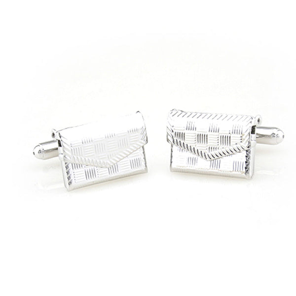 Sports Technology Plain Colour Metal Cufflinks