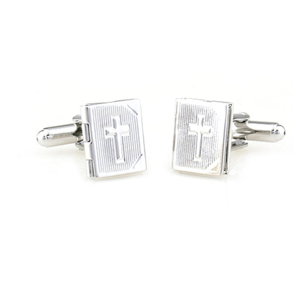 Sports Technology Plain Colour Metal Cufflinks