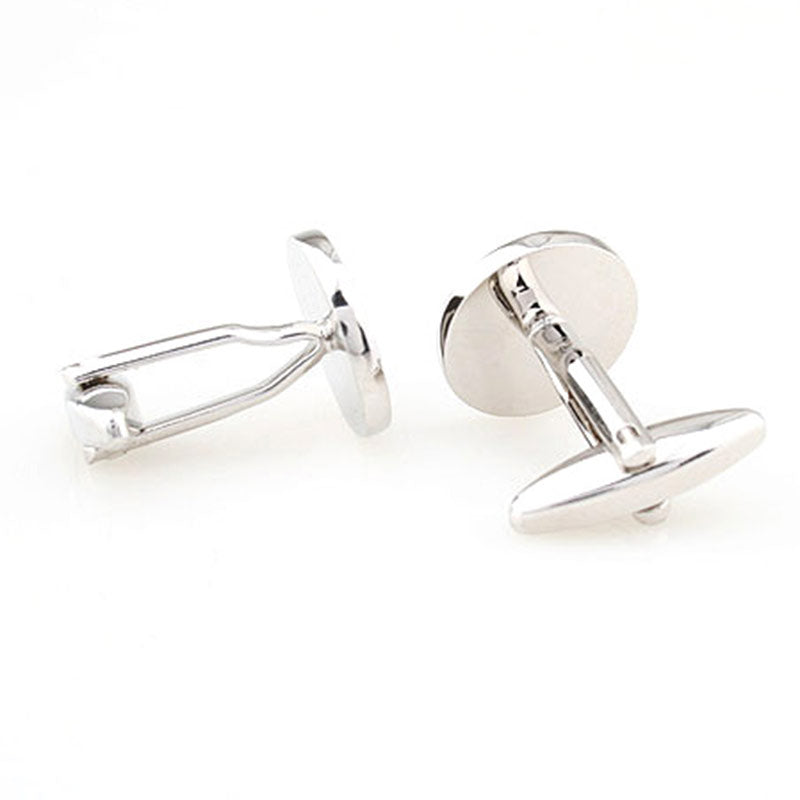 Enamel Dropping Glue Cufflinks