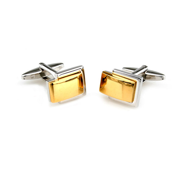 Plain Colour Metal Cufflinks