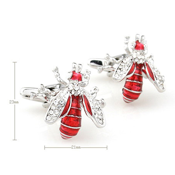 Animals Plants Crystal Zircon Cufflinks