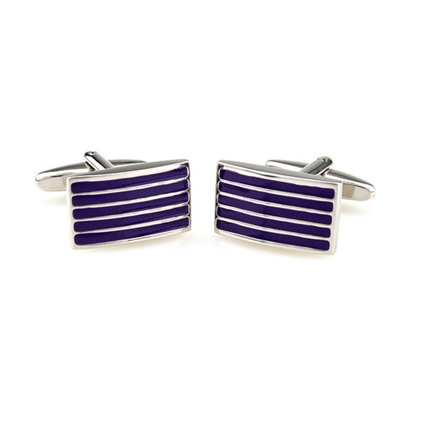 Enamel Dropping Glue Cufflinks