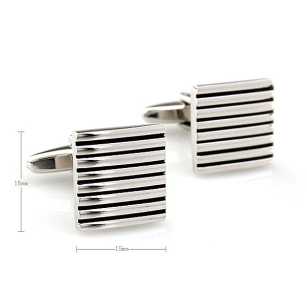 Enamel Dropping Glue Cufflinks