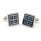 Crystal Zircon Cufflinks