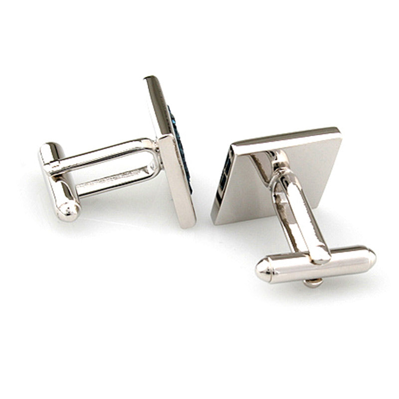 Crystal Zircon Cufflinks