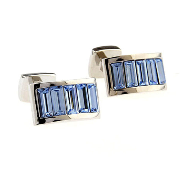 Crystal Zircon Cufflinks