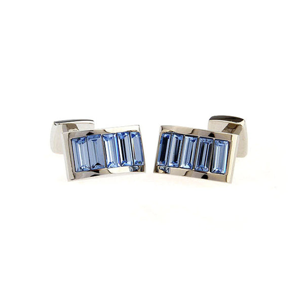 Crystal Zircon Cufflinks