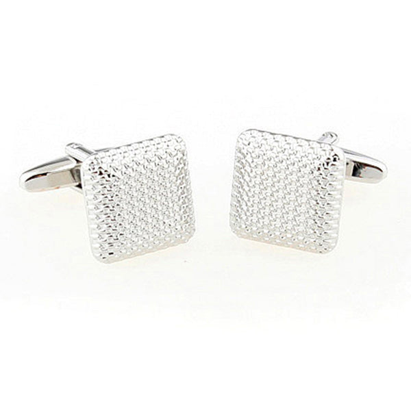 Plain Colour Metal Cufflinks