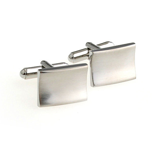 Plain Colour Metal Cufflinks