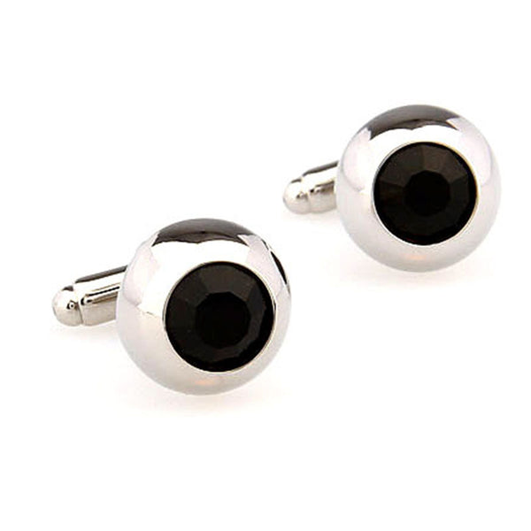 Crystal Zircon Cufflinks