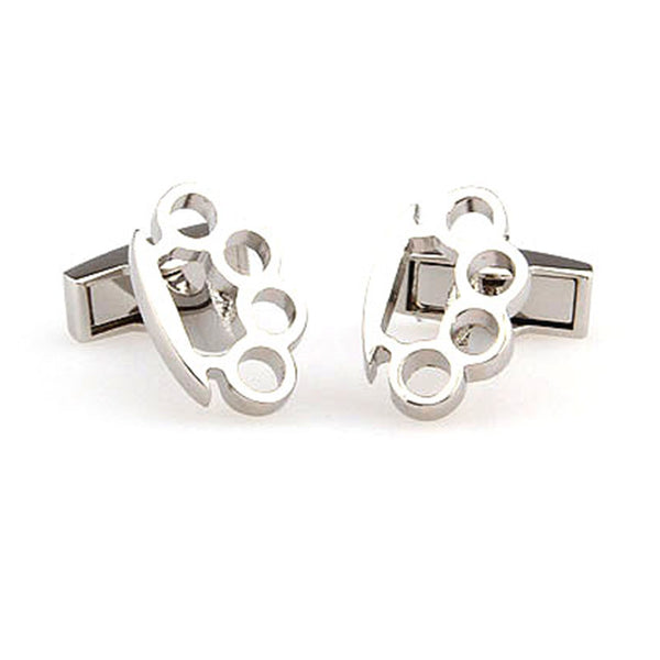 Plain Colour Metal Cufflinks