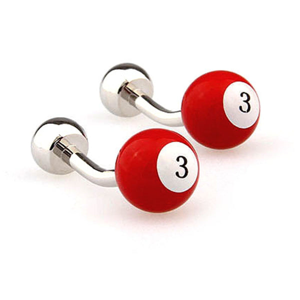 Sports Technology Grease Baking Paint Cufflinks